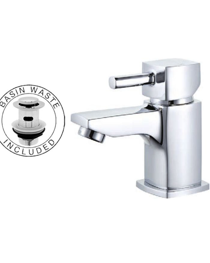 OE Ammit Bathroom Basin Mixer Tap 35mm Cartridge – Waste Included