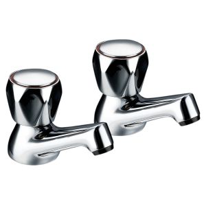 OE Artemis Bathroom Basin Pillar Taps