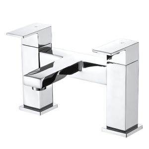 OE Isis Deck Mounted Bath Filler Tap - Chrome Finish, Traditional Design